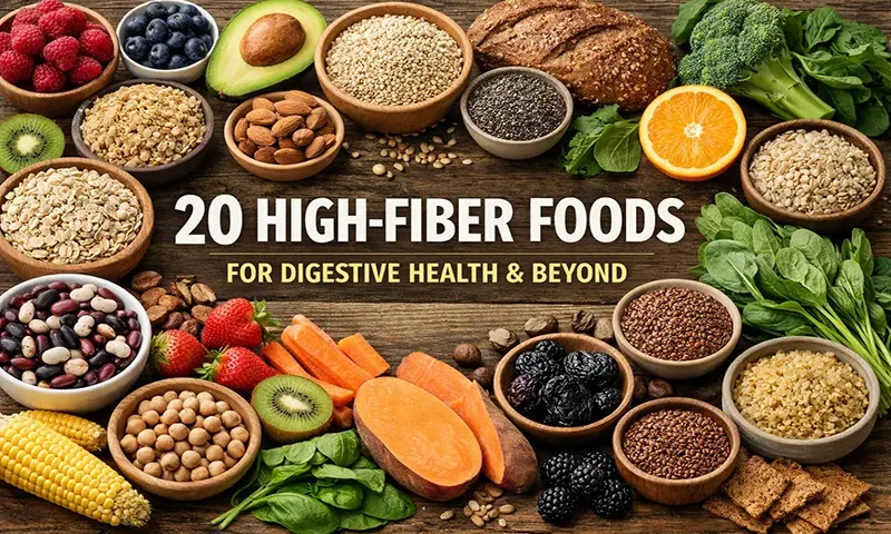 Bowl of fresh raspberries and blackberries for high fiber diet.