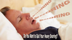 Try out These Methods to Quit Your Heavy snoring During The Night