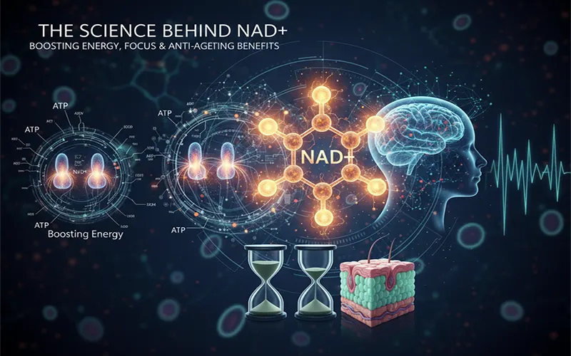 The Science Behind NAD+: Boosting Energy, Focus & Anti-Ageing Benefits