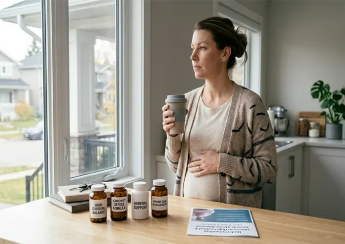 High Cortisol Levels and Chronic Stress-Induced Weight Gain