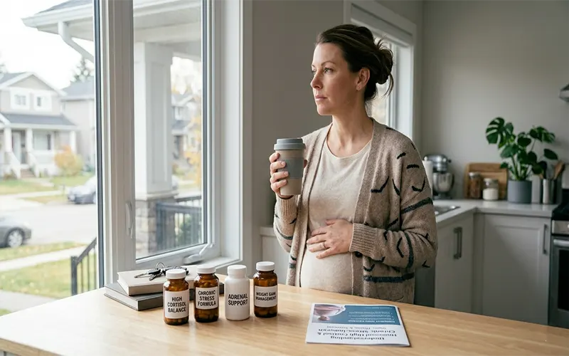 High Cortisol Levels and Chronic Stress-Induced Weight Gain