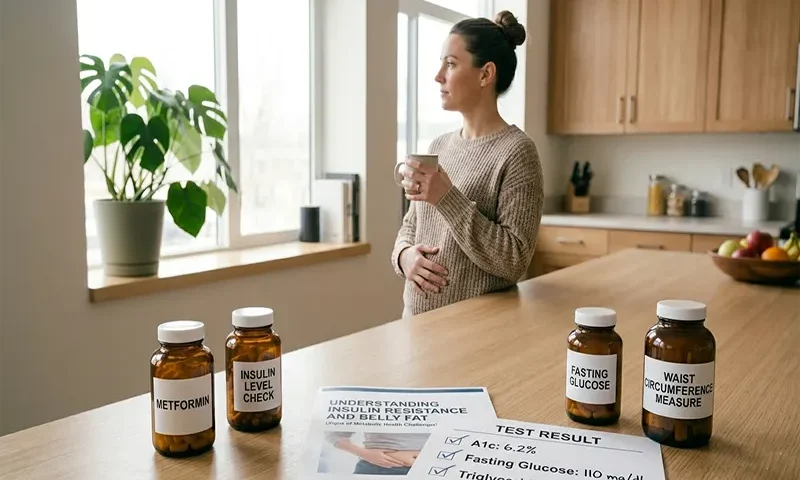 Signs of Insulin Resistance Causing Belly Fat and Weight Gain