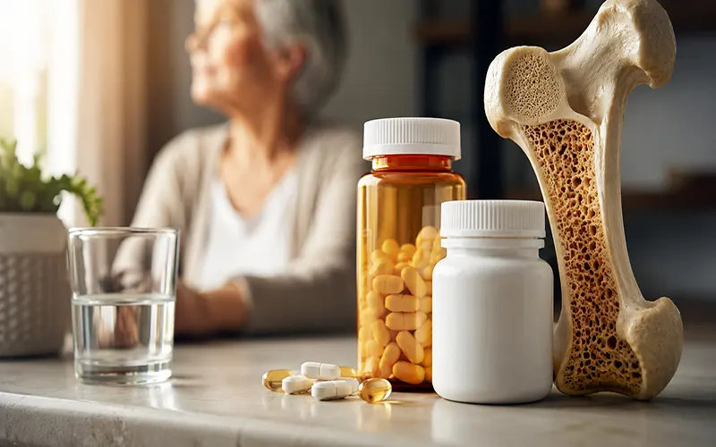 Prescription Vitamin D and Calcium Supplements for Osteoporosis Patients